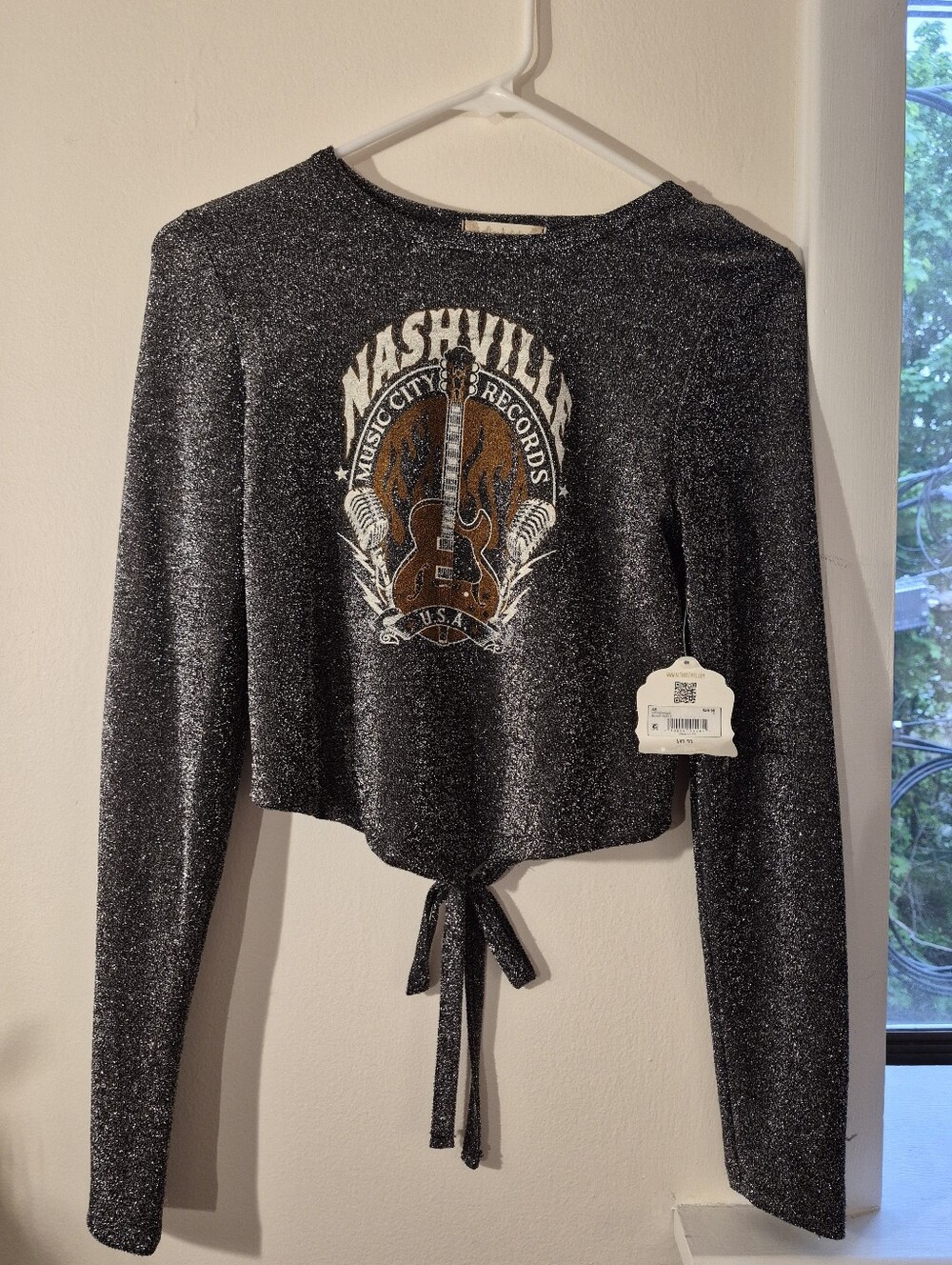 Altar'd State Nashville Sparkle Top